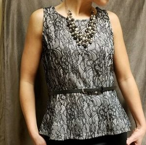 ELLE peplum shirt